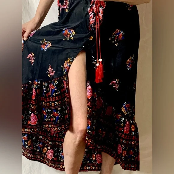 SPANISH🇪🇸 SILK DRESS - Picture 4 of 10